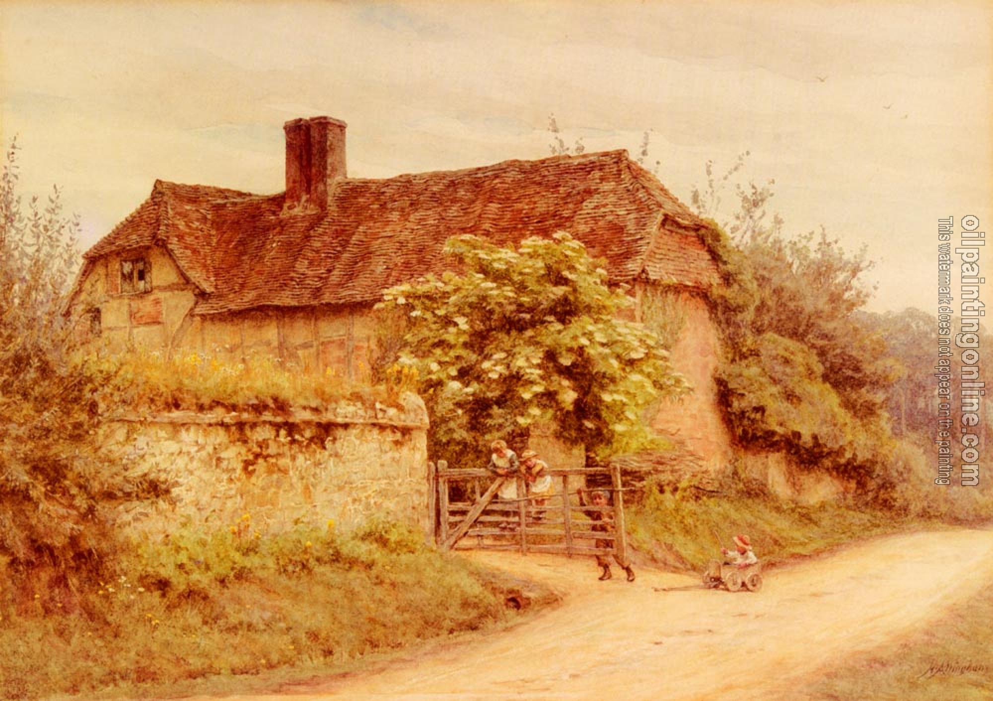 Allingham, R.W.S. Helen Mary Elizabeth - A Berkshire Cottage